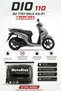 Honda Dio 110 Compatible Water Repellent Saddle Cover