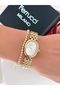 Steel Strap Roman Numeral 2 Year Warranty 3 Atm Waterproof Women's Wristwatch + Bracelet Gift - 5