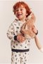 Baby-Child Hooded 2-Piece Tracksuit Set with Ribbon Inside 1-5 Years - 2