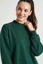 Women's Two-Strap Half Fisherman Tunic Sweat Green - 3