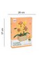Sunflower 550 Piece Block Set – Flower Pot Flower Making Set, Decorative Building Toy for Ages 6+ - 2