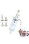 Decorating tool with 5 nozzles, 180 ml - - 2