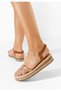 Sandale dama Moniela camel