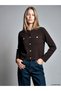 Esvab • Modern & Distinctive Zero Roba Collar Women's Knitwear Cardigan