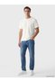 Esvab • Modern & Distinctive Zero Roba Collar Embroidered Men's T-Shirt - 2