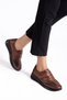 Genuine Leather Orthopedic Women's Casual Shoes Tan Velcro Wedge Heels - 4