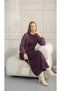 Crew Neck Silk Cupra Garnished Side Tie Cold Yarn Mercerized Fabric Full Length Dress