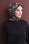 Tivil Pure Silk Scarf 9641 84 Mink Leopard Pattern