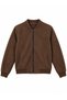Relax Fit Suede College Jacket - 3