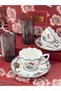 Turkish Coffee Cup Sole Bauquet for 2 People 6 Pieces - 3