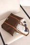 Emily Brown Tan Zipper Detailed Large Size Daily Women's Shoulder and Shoulder Bag - 2