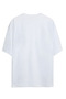 Vertical Printed Unisex Oversize T-shirt - 2