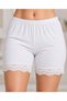 Gi̇ysem 100% Cotton Striped Lace Long Underwear Shorts Boxer 6-Pack