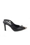 London K145-25882 Women's Heeled Open-Back Stiletto Shoes - 3
