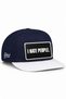 I Hate People Logo White-Navy Hip Hop Hat