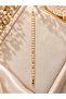 Gold Color Star Figured Zircon Stone Stylish Women's Bracelet - 3