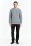 Men's Crew Neck Knitted Patterned Knitwear Sweater - 3