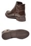 Women's Zippered Stylish Comfortable Special Occasion Night Daily Coffee Shiny Boots Pc-56080 - 5