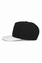 White-Black Hip Hop Hat with Crow Logo - 3