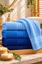 Set of 4 Cotton Hand and Face Towels - 2