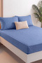 Cotton Elastic Sheet Set Double Size |   With 2 Pillowcases |   Battal Boy |   180X200 cm