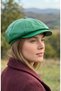 Leather Hat Cap 100% Leather Handmade - Peaky Blinders Style Elastic Unisex Hat - 2