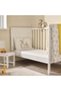 LEN Fitted sheet for cot - white/jersey 60x120 cm - 2