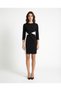 Rochie Ruby Negru cu blocuri de culoare