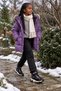 Rd-6072 Anatomical Sole Girls' Black Color Daily Use Winter Children's Boots