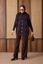 44260 - Stylish Comfortable Diamond Patterned Women's Knitwear Jacket - 4