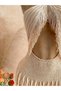 Mini dress, beige - 4