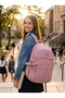 Unisex Crinkle Waterproof Fabric Large Size Multi-Compartment School, Daily and Travel Backpack