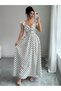 Rochie maxi, mix culori - 4
