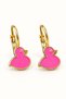 Animal Figured Panda Chick Bee Cat Stone Earrings Suitable for Young People and Children – Non-Allergenic Stylish Elegant Earrings - 4