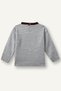 Oversized Patterned Gray Boys' Baby Sweater H9286A5/GR400 - 6