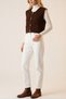 Women's Knitwear Buttoned Crop Knitwear Basic Sleeveless Cardigan - 3