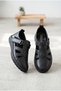 Women's Genuine Leather Velcro Comfortable Casual Shoes with Windows-Style Design - 2