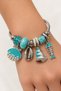 Children's Boy's Sea Figured Charm Steel Bracelet – Small Size Tarnish-Resistant Stainless Dolphin Starfish Bracelet - 2