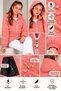 Girl's Hooded Pocketed Lined Seasonal Basic Raincoat - 5