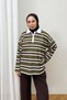 Polo Collar Striped Tunic 79-7045 - 5