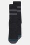 Men 1 Pair Brand Logo Crew Height Socks, Grey