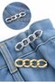Chain Model Trouser Waist Reducer, Belt, Decorative Brooch, Waist Reduction Device, Seamless Waist Reducer - 4
