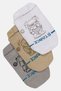 x Star Wars Toddlers Boy 3 Pairs Brand Logo Ankle Socks, Multicolor