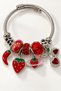 Children's Boy Fruit Figured Charm Steel Bracelet – Small Size Tarnish-Resistant Stainless Colorful Bracelet - 4