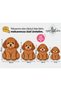 Eta Cute Dog Figured Pattern Modern Woven Base Decorative Carpet Eta4394 - 4