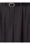 I Belted Women's Pleated Fabric Trousers from Freezen Store - 4