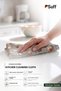 Küchen 10-Piece Microfiber Kitchen Cloth Set 60X40 cm Decorative Patterned Non-Marking Cleaning Cloth (10 Different Patterns) - 2