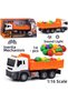 City Trucks with Sound and Light Fruit Carrier Toy Truck - 2