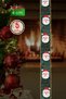 New Year Santa Claus Patterned Glitter Fringed Wire Ribbon 10 Meters – Steel Wire Gold Fringed 3D Printed Voluminous Bow Ribbon - 2