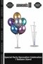 Special Series Party Decoration Celebration Invitation 7 Balloon Hanging Stand